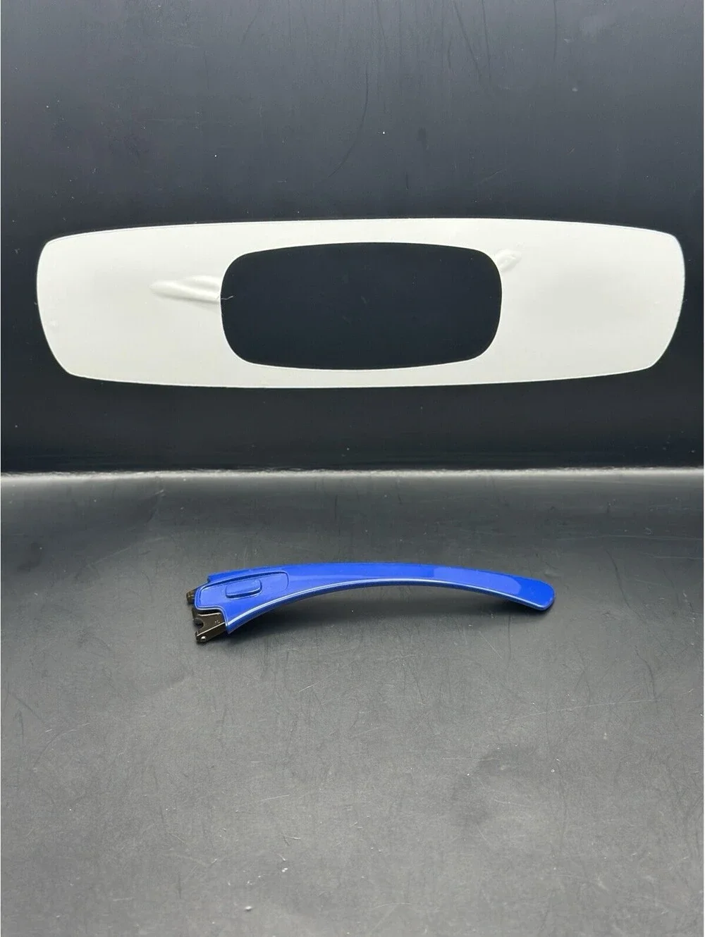 Oakley Antix Polished Blue OEM Left Replacment Arm (No Icon)